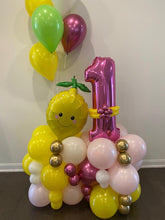 Load image into Gallery viewer, Themed Balloon Bouquet with One Number