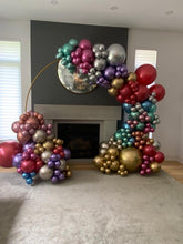 Load image into Gallery viewer, Large Circle Hoop Full Setup (Balloons on 2 sides)
