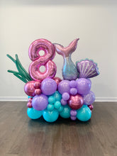 Load image into Gallery viewer, Themed Balloon Bouquet with One Number