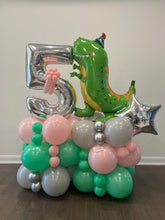 Load image into Gallery viewer, Themed Balloon Bouquet with One Number