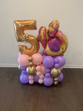 Load image into Gallery viewer, Themed Balloon Bouquet with One Number