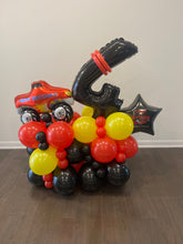 Load image into Gallery viewer, Themed Balloon Bouquet with One Number