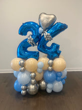 Load image into Gallery viewer, Themed Balloon Bouquet with Two Numbers