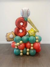 Load image into Gallery viewer, Themed Balloon Bouquet with One Number