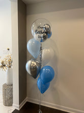 Load image into Gallery viewer, Customized Bubble Balloon Bouquet filled with helium