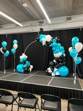 Load image into Gallery viewer, Large Circle Hoop Full Setup (Balloons on 2 sides)