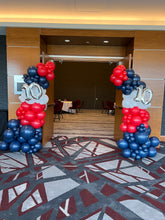 Load image into Gallery viewer, Free Standing Half Arch (7 ft. in height)