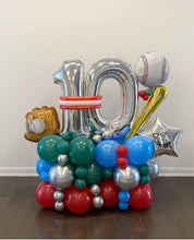 Load image into Gallery viewer, Themed Balloon Bouquet with Two Numbers