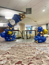 Load image into Gallery viewer, Large Circle Hoop Full Setup (Balloons on 2 sides)