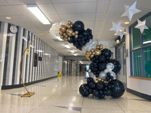 Load image into Gallery viewer, Large Circle Hoop Full Setup (Balloons on one side)