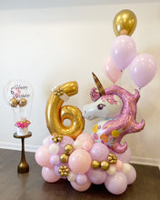 Load image into Gallery viewer, Themed Balloon Bouquet with One Number