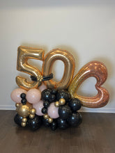 Load image into Gallery viewer, Themed Balloon Bouquet with Two Numbers