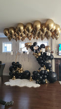 Load image into Gallery viewer, Large Circle Hoop Full Setup (Balloons on 2 sides)