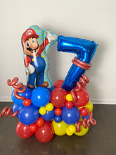 Load image into Gallery viewer, Themed Balloon Bouquet with One Number