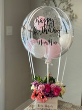 Load image into Gallery viewer, Customized Hot Air Balloon Box (Flowers Only)