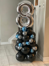 Load image into Gallery viewer, Number Balloon Tower