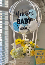 Load image into Gallery viewer, Customized Hot Air Balloon Box (Flowers Only)
