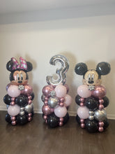 Load image into Gallery viewer, Large Balloon Tower with Themed Balloon Topper
