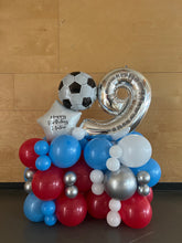 Load image into Gallery viewer, Themed Balloon Bouquet with One Number