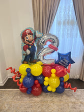 Load image into Gallery viewer, Themed Balloon Bouquet with One Number