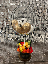 Load image into Gallery viewer, Customized Hot Air Balloon Box (Flowers with Chocolates)
