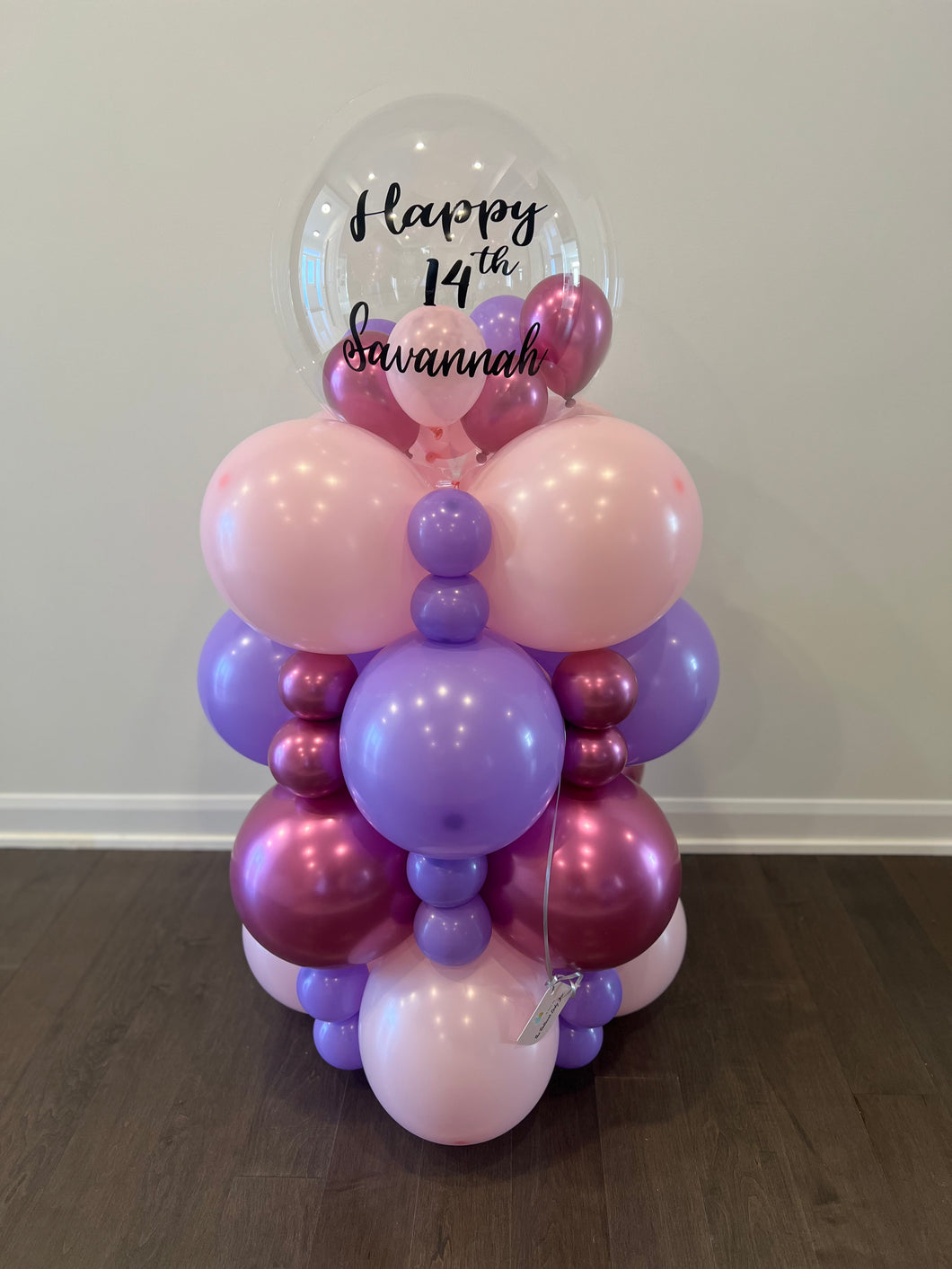Large Customized Balloon Tower