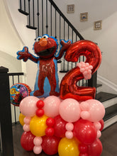 Load image into Gallery viewer, Themed Balloon Bouquet with One Number
