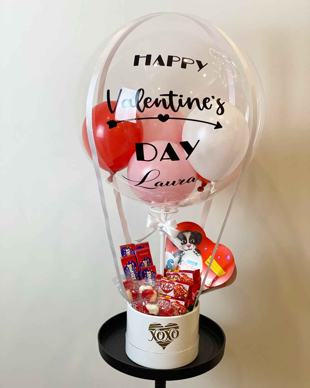 Valentine's Customized Hot Air Balloon