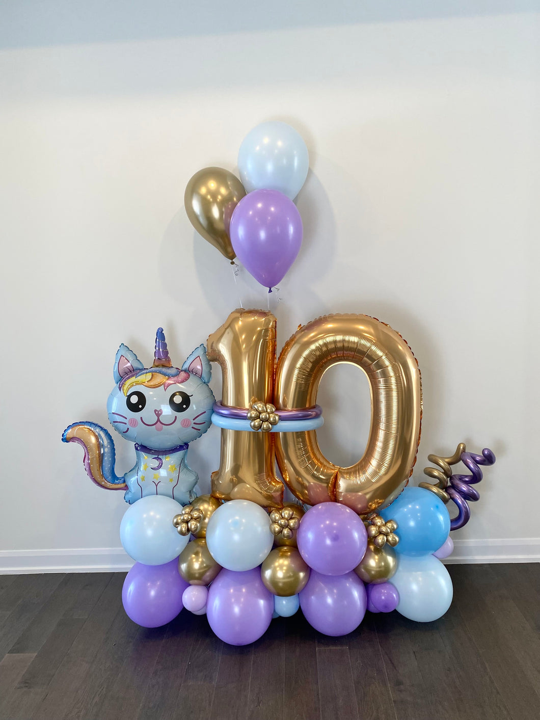 Themed Balloon Bouquet with Two Numbers