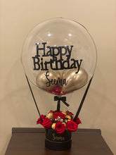 Load image into Gallery viewer, Customized Hot Air Balloon Box (Roses with Chocolates)

