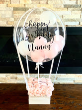 Load image into Gallery viewer, Customized Hot Air Balloon Box (Foam Flowers)
