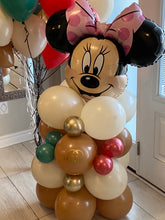 Load image into Gallery viewer, Large Balloon Tower with Themed Balloon Topper
