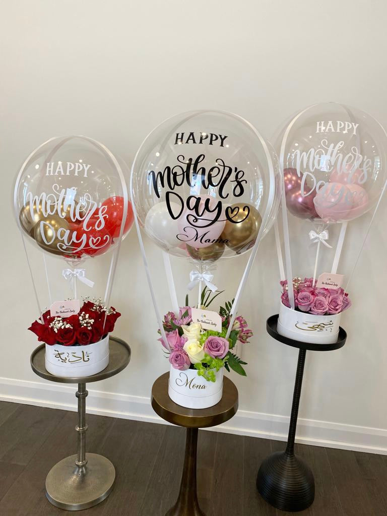 Customized Hot Air Balloon (Flowers Only)